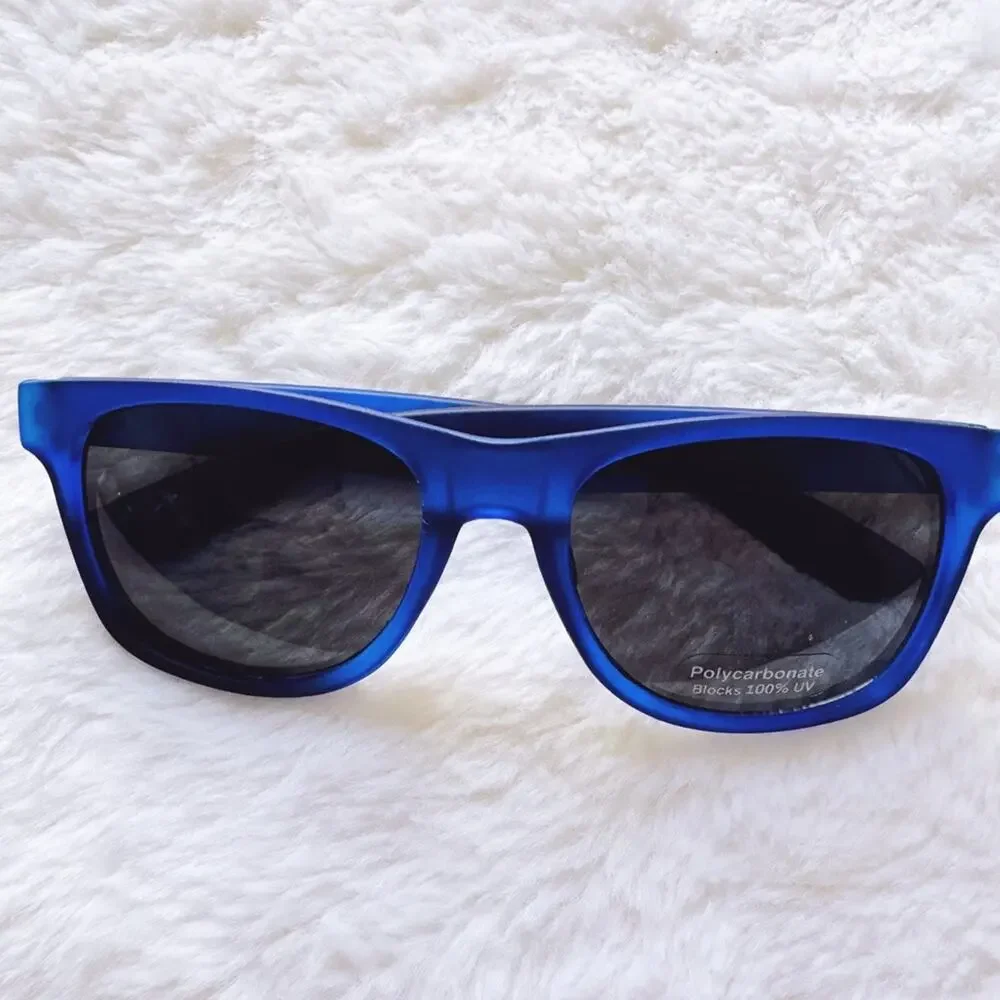 Luke Blue Polycarbonate Sunglasses